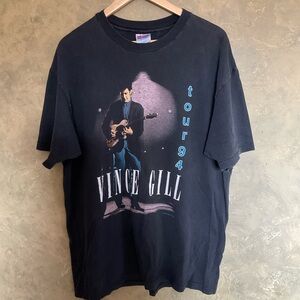 Vintage 90s Vince Gill 94 Tour Single Stitch Band Tee